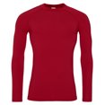 thumbnail image 1 of AWDis - Camiseta interior térmica de manga larga modelo Just Cool para hombre (Rojo intenso), 1 of 3