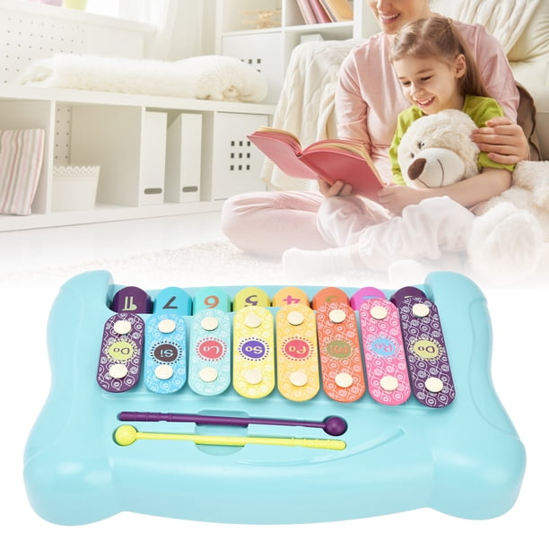 Mini Piano Portátil Para Niños – 15.8×8.3 Cm, Con Cancionero Y Pegatinas, Educativo Y Ligero, Ideal Para Viajes Y Clases