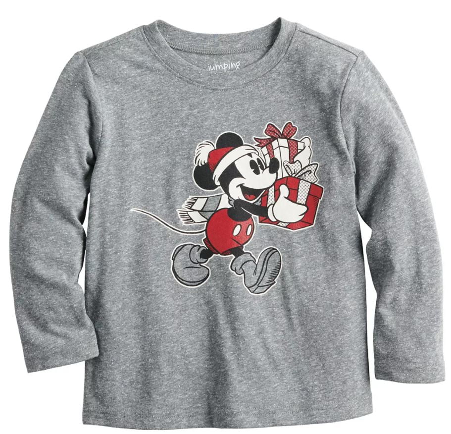 Boys Mickey Mouse Selfie NY GB Long Sleeve T Shirt Kids Girls Age 3 4 6 8 Years 