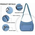thumbnail image 3 of AOUNQ Casual Crossbody Bag with Anti Theft Pocket - Women Lightweight Water-Resistant Purse Bag, 3 of 6