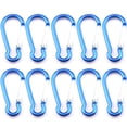 thumbnail image 1 of Abanopi Carabiner, 10 pcs Aleación Carabiner Aleación Carabiner Mewmewcat Qisuo Carabiner 10 pcs, 1 of 8