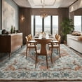 thumbnail image 3 of Junovo 9'x12'Rugs for Living Room Boho Rug Floor Carpet,Light Orange, 3 of 7