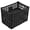 Black, variant on QinaQin Collapsible Storage Crates, 52 Liter Heavy Duty Foldable Plastic Crates , Storage Baskets and Bins 23.6" L x 15.7" W x 8.6" H Stackable Dairy Milk Crates for Office, Home,