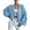 Blue, variant on hotojiny Cardigan Sweaters for Women Soft Cropped Button up Knit Coat Oversized Long Sleeve Fall Tops Trenyd Outfit S-L