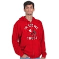 thumbnail image 5 of Arkansas in Hog We Trust Funny AR Zip Up Hoodie Men's Women's Brisco Brands M, 5 of 6