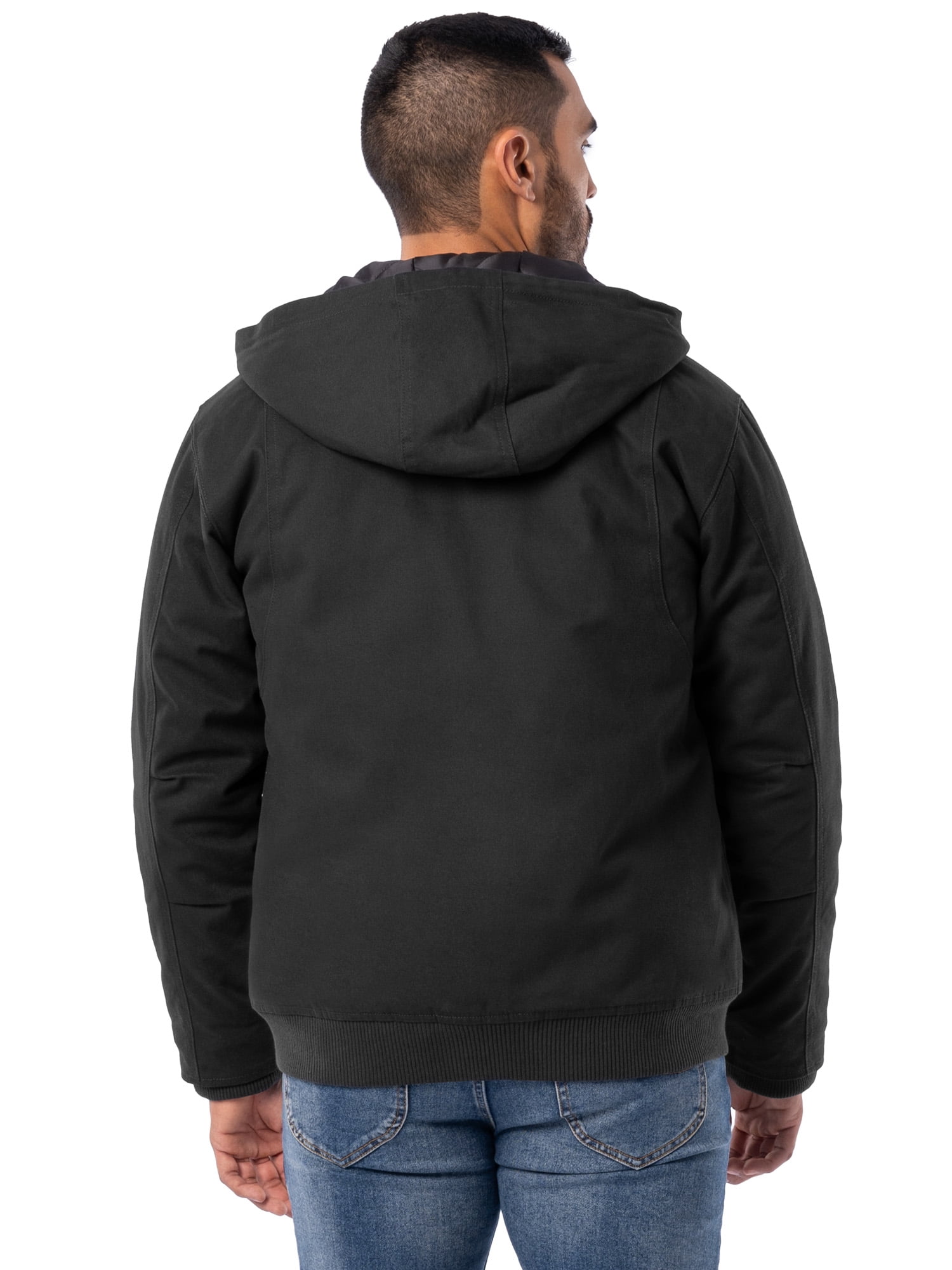 Wells Lamont Men's Workwear Insulated Duck Quilted Lined Full Zip Hoodie, Size M-3XL