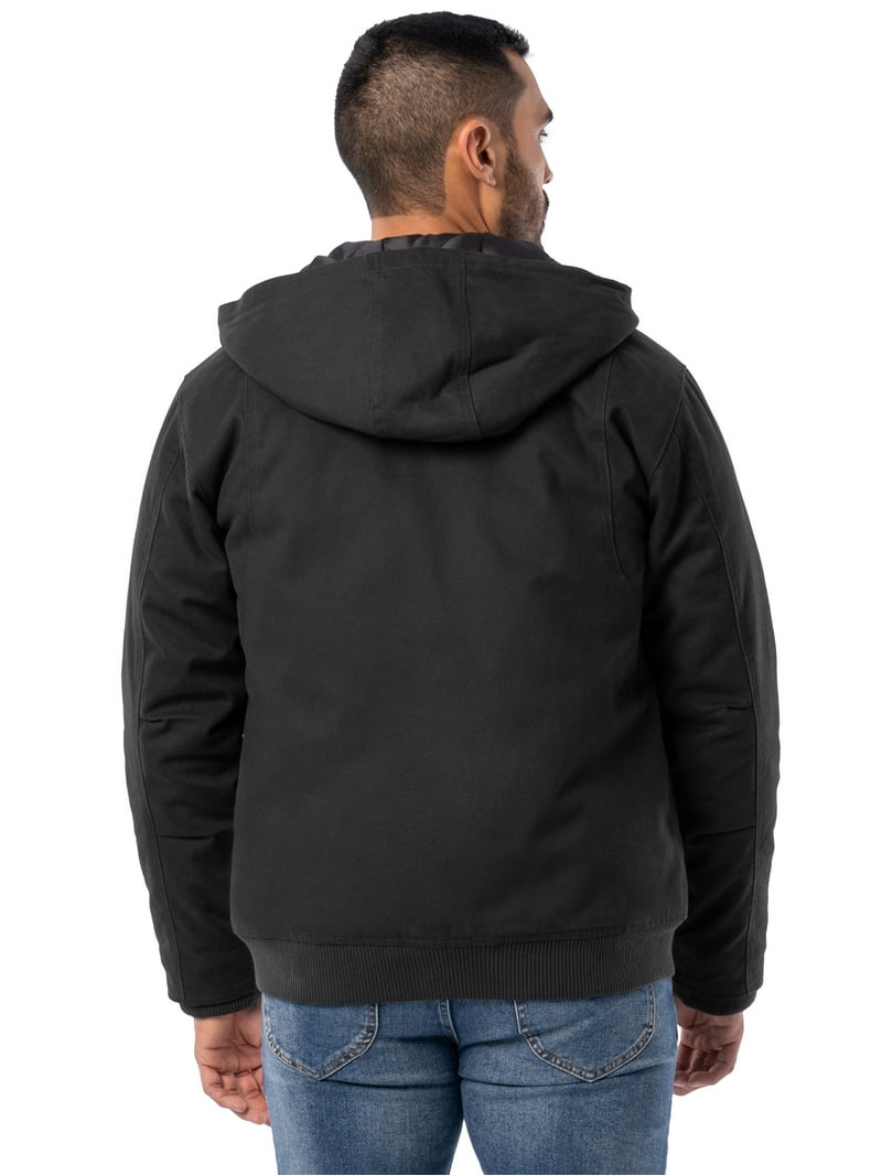 Wells Lamont Men's Workwear Insulated Duck Quilted Lined Full Zip