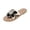 White, variant on Willtoo Summer Women'S Flower Decorated Flat Bottomed Straight Toe Flip Flops With Exposed Toes