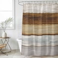 thumbnail image 4 of Shower Curtain Grey Brown Wood Grain Bathroom Curtains with Hooks, Waterproof Fabric Rustic Farmhouse Wooden Bath Shower Curtains Set for Bathroom Bathtubs Decor 36x72 Inch, 4 of 9