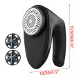 thumbnail image 2 of ESSSUT Fabric Shaver 6-Leaf Blades 65Mm Mesh 2 Blades Extra Black, 2 of 5