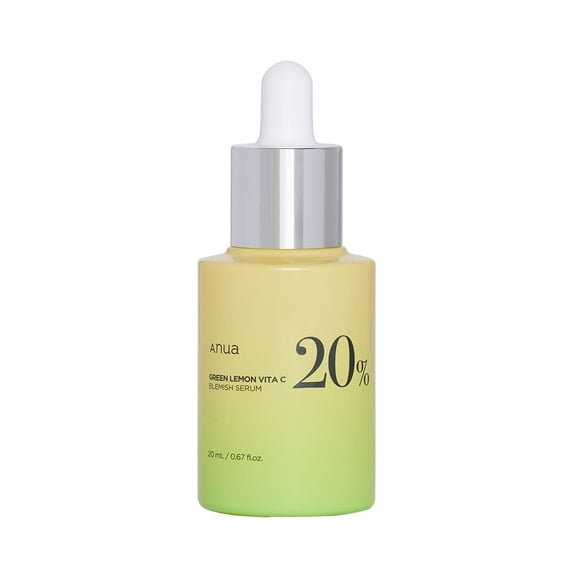 Green Lemon Vitamin C Serum with Vitamin E, Hyaluronic & Ferulic Acid 20ml