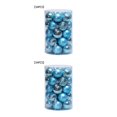 thumbnail image 1 of Naiovety 34 unids/set árbol de Navidad bola colgante hogar centro comercial Oficina pared árbol ventana bola decoración adorno de plástico, azul claro azul claro 2piezas Naiovety CBP141319, 1 of 6
