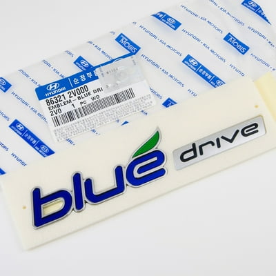 Genuine OEM Hyundai Emblem Blue Drive Left for Panama | Ubuy