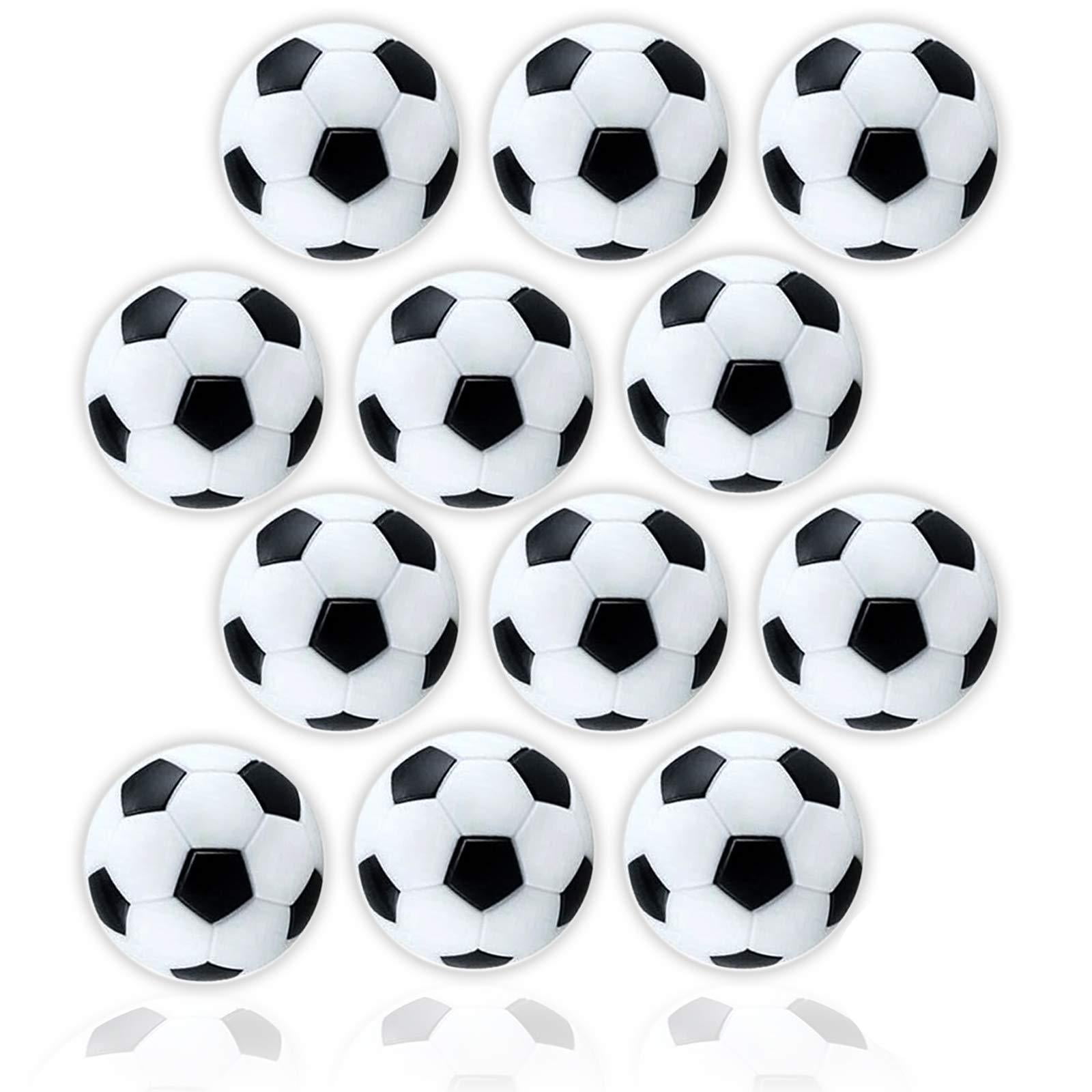 12PCS Foosball Table Football Soccer Ball For Entertainment Indoor Game Kit 