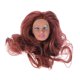 thumbnail image 1 of Accesorios para muñecas de 30cm, cabeza de muñeca articulada, juguete DIY (pelo rizado marrón) Likrtyny juguetes de los niños, 1 of 7