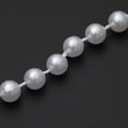 thumbnail image 3 of Coofit 32.8ft Pearl Chain Artificial Multifunctional DIY Pearl Trim Pearl Bead Chain, 3 of 10