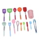 thumbnail image 3 of Juego de 15 piezas de utensilios de cocina de silicona con mango de acero inoxidable, juego de utensilios de cocina de silicona (cubo rosa, utensilios de cocina coloridos), 3 of 15