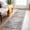 Brown, variant on World Rug Gallery Contemporary Arch Knot Design Area Rug - BROWN 2'x7'