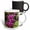 Multicolor, variant on 3drose, Cattleya Orchid, 11oz Two-tone Green Mug