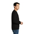 thumbnail image 4 of Gildan DryBlend Men's Crewneck Sweatshirt, Soft Warm Fleece Pullover, Cotton-Poly Blend, Black, 3XL, 4 of 5
