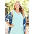 thumbnail image 5 of Catherines Women's Plus Size Crisscross Timeless Tank, 5 of 6