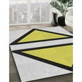 thumbnail image 2 of Ahgly Company Indoor Rectangle Patterned Carbon Gray Novelty Area Rugs, 2' x 4', 2 of 6