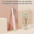 thumbnail image 3 of UYGDUY-Pet Facial Grooming Comb, Stainless Steel Dog Eye Comb, Dog Flea Comb, Round-Tip Arc Teeth, Stress-free Tear Stain Remover for Dogs & Cats Fit Yorkie, Shih Tzu, Maltese Maltipoo Pomeranian, 3 of 4