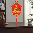 thumbnail image 5 of Chinese New Year Decorations 2025, Vietnamese Chinese Knot Pendant "Daofu" Hanging Ornaments Lunar New Year Decoration Spring Festival Pendants for Home Office Car Tree Decor, 5 of 6