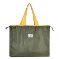 thumbnail image 2 of Reusable Grocery Bag under $5! kkbbma Foldable Reusable Grocery Bag, Large Capacity Tote Bag with Drawstring, Heavy Duty Shopping Bag for Travel and Market, 2 of 9