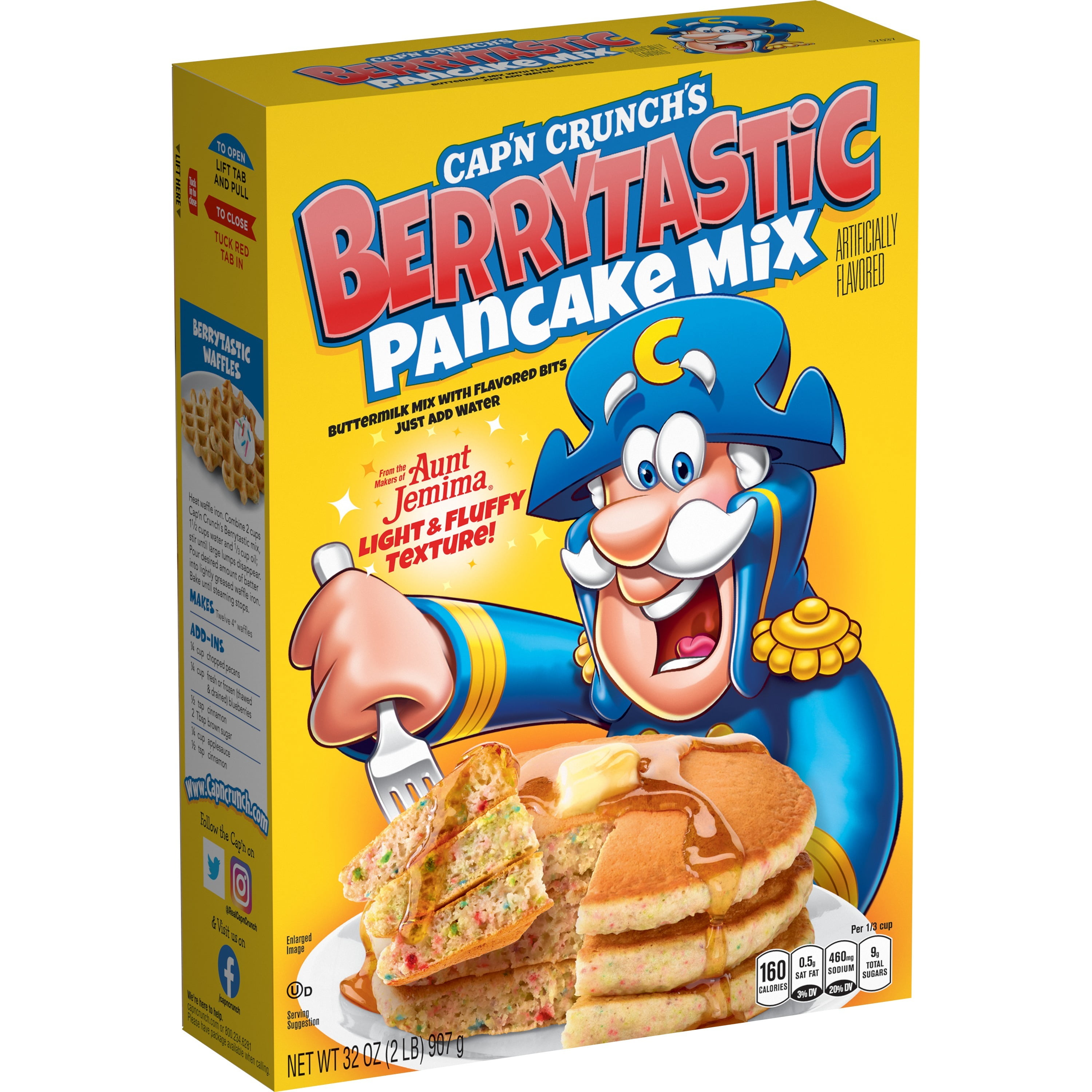 Cap n Crunch Berrytastic Pancake Mix, 32 oz