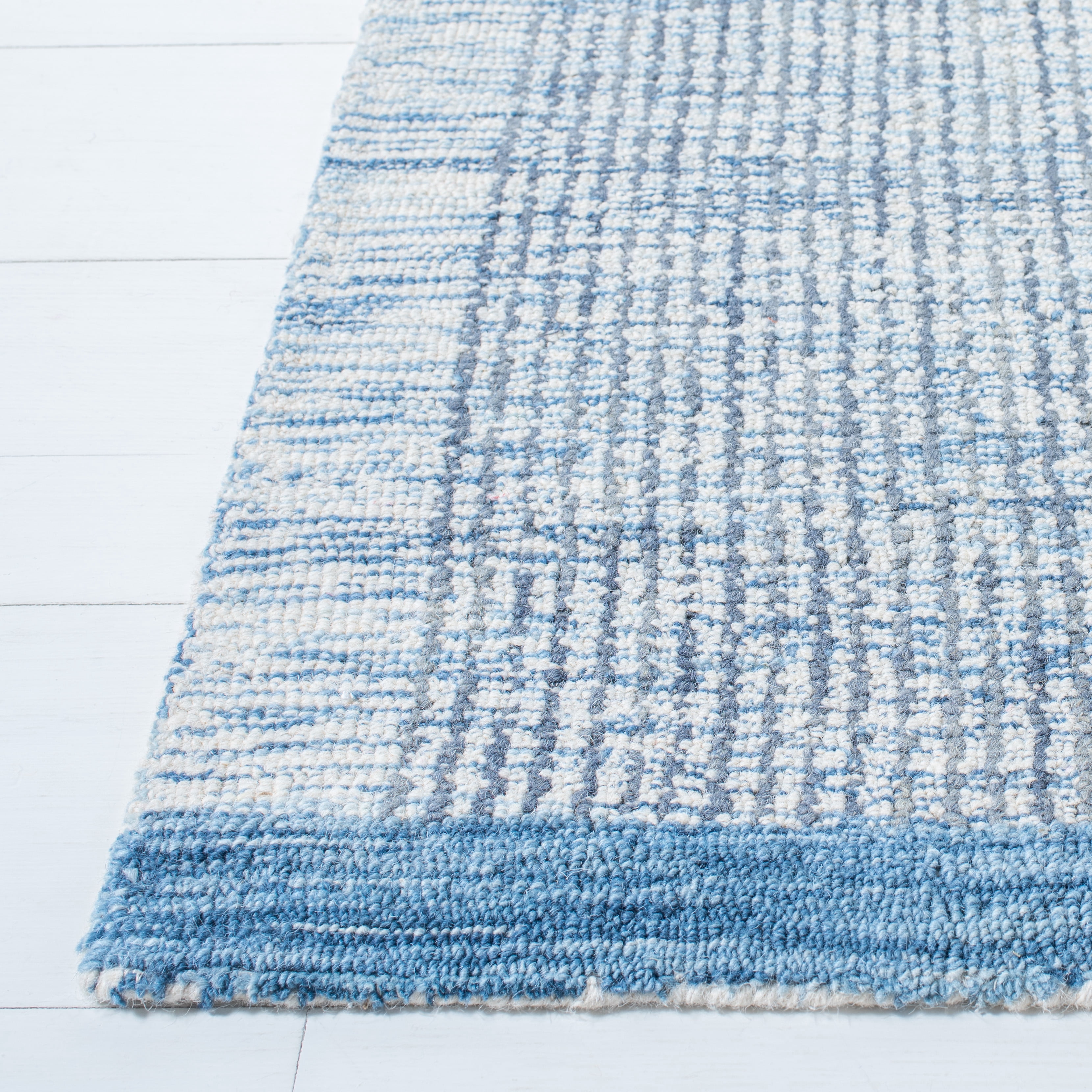 Safavieh Metro Matilda Striped Area Rug, Ivory/Blue, 8' x 10'
