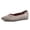 3012 Camel, variant on LANCROP Women's Slip-On Knit Ballet Flats, Flexible Breathable Casual Dress Shoes