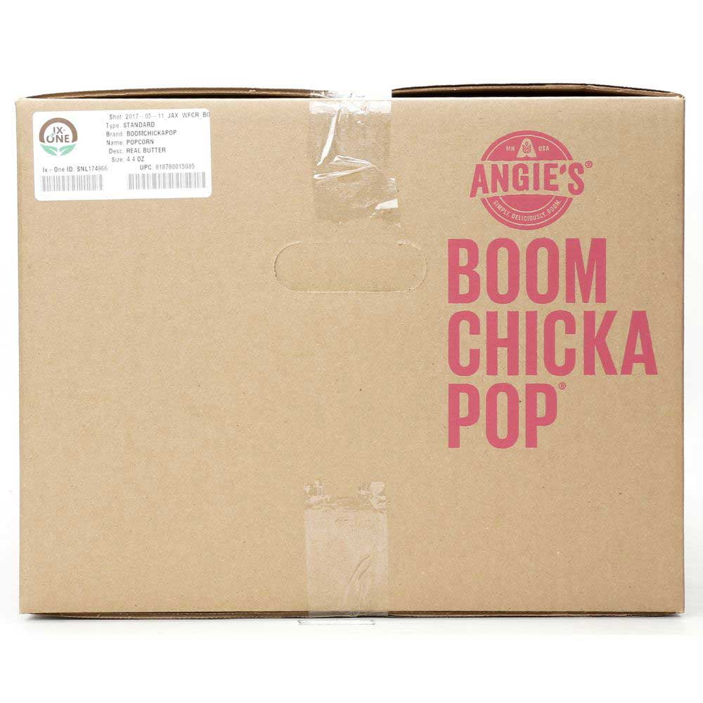 4.4 oz Boom Chicka Pop Real Butter Popcorn, Pack of 12