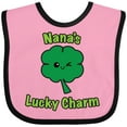 thumbnail image 3 of Inktastic Nana's Lucky Charm Boys or Girls Baby Bib, 3 of 4