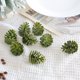 thumbnail image 1 of Homerr Piñas artificiales de imitación, adornos de piñas artificiales, 10 unidades, para bodas, fiestas de Navidad, coronas de bricolaje, accesorios, piñones de imitación para decoración de jardín, 1 of 8