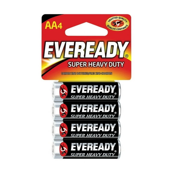 Eveready Super Heavy Duty AA Carbon Zinc Battery