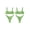 Green Leopard, variant on Women'S Boho Triangle Thong Bikini Sets Cheetah Bathing Suit Swimsuits Black S