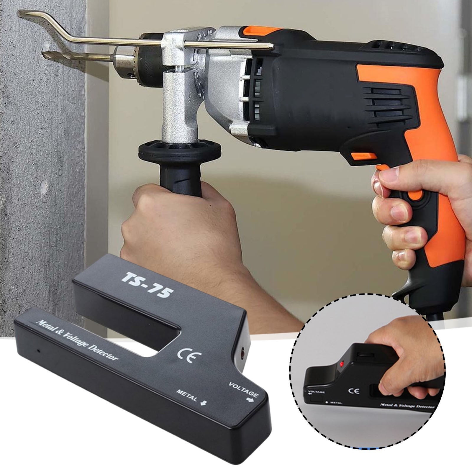 Cadorn Wall Metal Detector for Home Renovation & Construction - Accurate Handheld Scanner for Studs, Pipes, and Wires, Easy to Use for DIY Projects