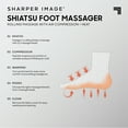 thumbnail image 5 of SHARPER IMAGE Shiatsu Foot Massager, Rolling Massage with Air Compression, Relax Tired & Sore Toes with Heat Therapy, Soft Fleece Lining, Adjustable Massage Levels, Fits up to Men's 12/Women's 14, 5 of 9