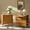 ACORN, variant on Tina's Home Farmhouse 3-Drawer Wood End Table with Tray Storage and Charging Station for Sofa, Recliner or Chair Walnut