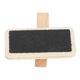 thumbnail image 4 of Lot de 50 mini-tableaux noirs avec pinces, réutilisables, décorations pour événements, tableau noir miniature en bois pour mariages et anniversaires, 4 of 4