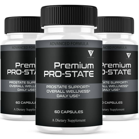 (3 Pack) Premium Prostate Max Support Supplement PremiumProstate (180 Capsules)