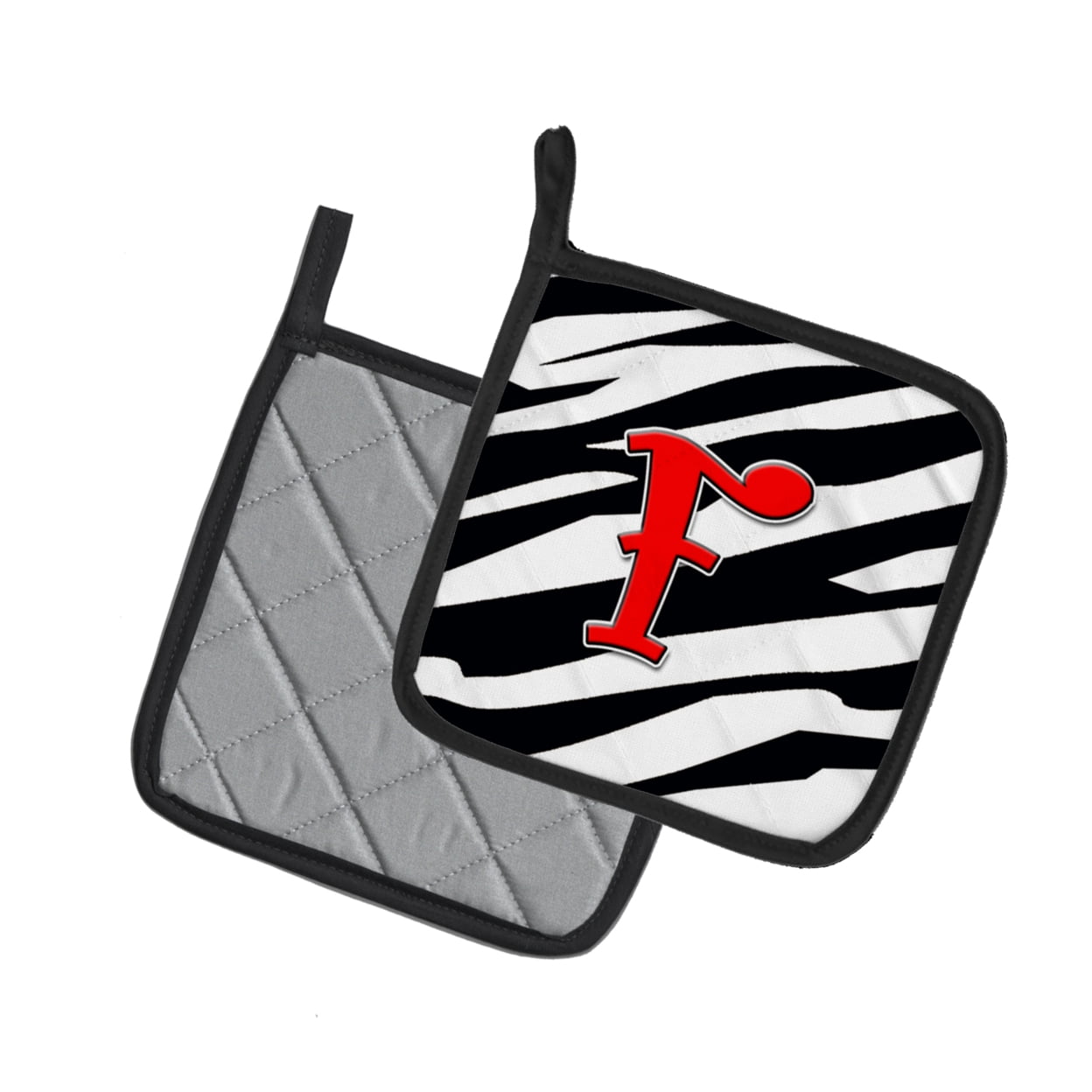 Carolines Treasures CJ1024-SPTHD Letter S Initial Monogram - Zebra