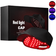 LED Red and Blue Light Hair Growth Cap, Scalp Care Device for Thicker and Healthier Hair