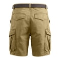 thumbnail image 5 of Dresfit Mens Cargo Shorts Big and Tall Knee Length Carpenter Shorts Summer 2026 Stretch Baggy Short Pants Loose Fit Elastic Waist Work Shorts (no belt) 3XL, 5 of 6