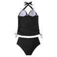 thumbnail image 4 of Traje de baño Tankini de dos piezas para mujer Ropa de playa Traje de baño Push-up Monokini Bikini Fridja  nalpqowj54334, 4 of 4