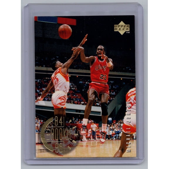 Collectible 1995 Upper Deck Michael Jordan #137 Chicago Bulls Basketball Card Chicago Bulls NBA Basketball Trading Card