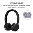 thumbnail image 4 of Sidaley Almohadillas para los oídos Cojines Gamer Auriculares Cancelación de ruido Suavidad Esponja Color sólido Reemplazo en la oreja para E55BT Type3 NO3, 4 of 6