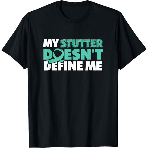 Playful Comfort Tee - Stuttering Awareness Month T-Shirt