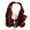 A, variant on WXLCISI 17.7 Inch Middle Part Wavy Wig, Long Wavy Middle Part Ladies Synthetic Curly Wavy Wig, Natural Wavy Hot Wig Human Hair
